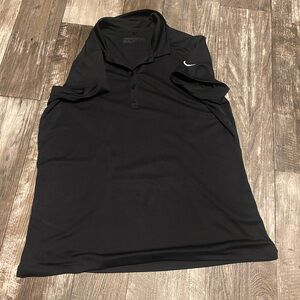 Women’s Black Golf Nike Polo